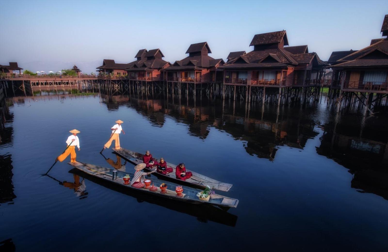 KMA Inle Hotel Inle Lake Exterior foto